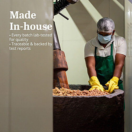 Gramiyaa Mustard Oil - Wood Cold Pressed, 1 L  Zero Trans Fat, Zero Preservatives, Never Refined