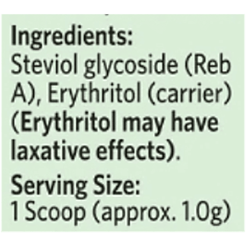 Organic India Stevia Natural Sweetener, 75 g Jar Zero Calories, Healthy Conscious Living, Prevents Cavities & Tooth Decay, No Effect on Blood Sugar Levels