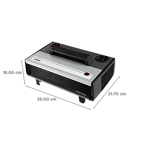 Usha USHA FH812T 2000W Fan Room Heater with Thermal Cut Out (Adjustable Thermostat, 1 Unit  