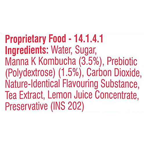 Tetley Kombucha Peach Flavoured Fermented Sparkling Drink, 250 ml  Ready To Drink, With Prebiotic Fibre & No Artificial Flavour