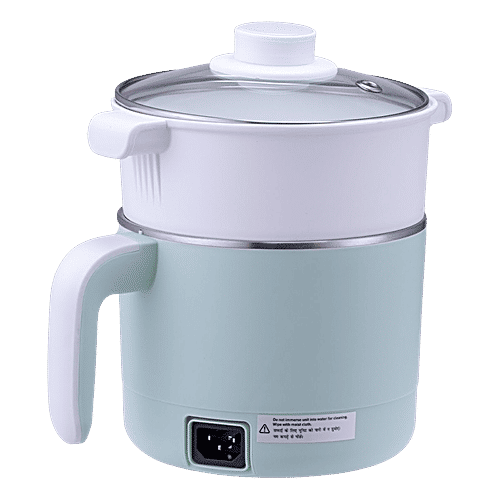 Havells India HAVELLS Capture 650 Watt 1.2 Litre Multi Cook Electric Kettle with Auto Shut Off (Light Green), 1 Unit  