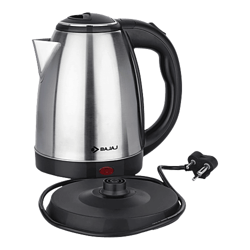 Bajaj Electricals BAJAJ KTX 1500 Watt 1.8 Litre Electric Kettle with Concealed Heating Element (Black), 1 Unit