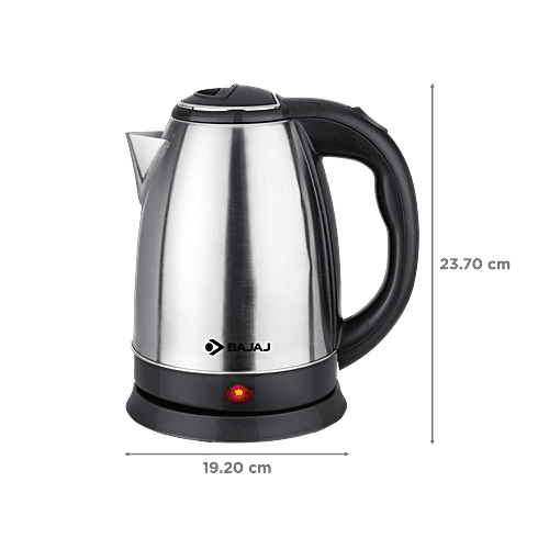 Bajaj Electricals BAJAJ KTX 1500 Watt 1.8 Litre Electric Kettle with Concealed Heating Element (Black), 1 Unit