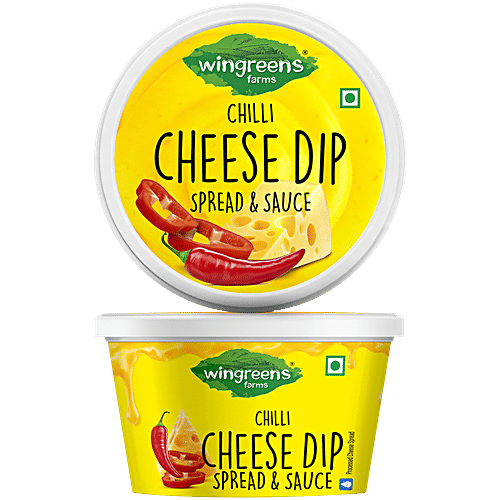 Wingreens Farms Chilli Cheese Dip Spread & Sauce, 180 g