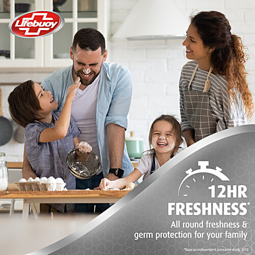 Lifebuoy Body Wash Mild Care Antibacterial Body Wash - With Activ Silver Formula, 300 ml  Gentle Milk Cream Formula with Superior Germ Protection