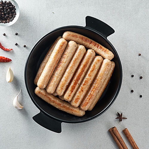 fresho! Chicken Sausage With Chilli Garlic, 250 g  