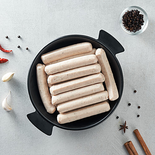 fresho! Chicken Sausage With Chilli Garlic, 250 g  
