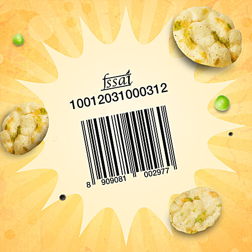 Bingo! Salt 'n' Pepper Popped Chips, 48 g  With the Goodness of Peas, 30% Less Fat