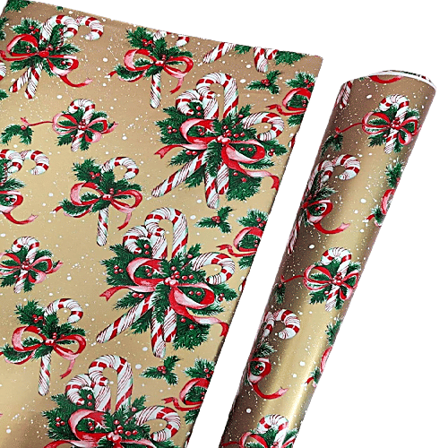Creative Space Gift Wrapping Paper - Assorted Design, 5 pcs Christmas Theme