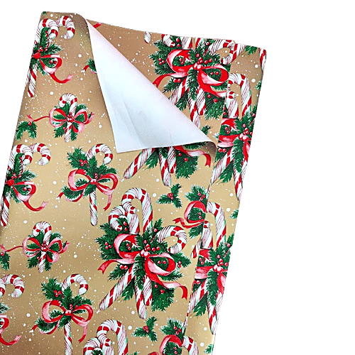 Creative Space Gift Wrapping Paper - Assorted Design, 5 pcs Christmas Theme
