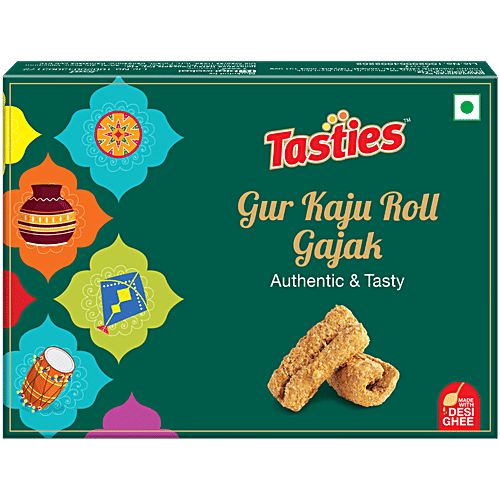 Tasties Gur Kaju Roll Gajak, 200 g Authentic & Tasty