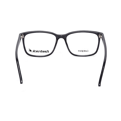 Fastrack Unisex Square Computer Anti-Glare Glasses With Transparent Lens - Black Frame, 1 pc  Anti-Glare Glasses, Blue Lens Technology, Transparent Lens