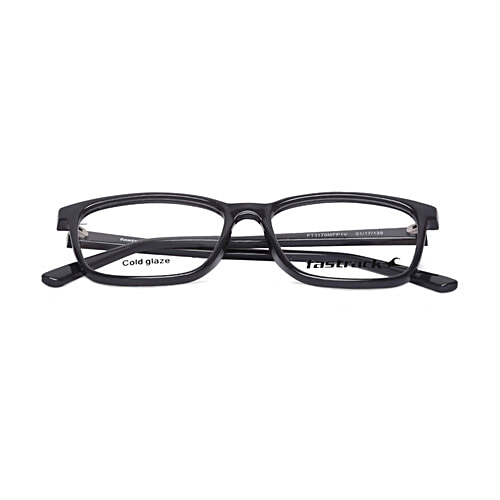 Fastrack Unisex Square Computer Anti-Glare Glasses With Transparent Lens - Black Frame, 1 pc  Anti-Glare Glasses, Blue Lens Technology, Transparent Lens