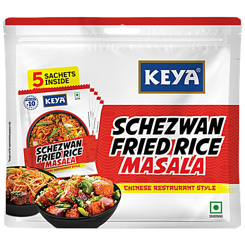 Keya Schezwan Fried Rice Masala, 100 g (5 x 20 g)