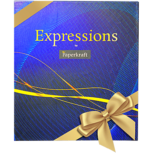 Paperkraft Gift Set A5 Hardbound Textured Cover Journal 176 Pages + Chopin Lissome Blue Ball Pen, 2 pcs  