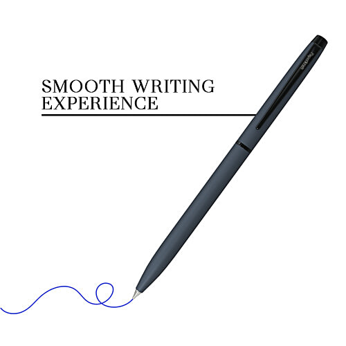 Paperkraft Chopin Lissome Matte Blue Body - Metal Body Pen, Slim & Sleek, Blue Ink Ball, 1 pc  0.7mm Stainless Steel Tip, Best For Gifting & Professional Use, Office meeting essentials