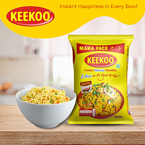 Keekoo Veg Instant Masala Noodles, 56 g  