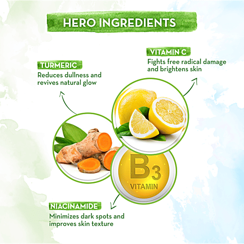 Mamaearth Vitamin C Daily Glow Face Serum With Turmeric, 10 ml  50x Vitamin C, For Radiant Skin