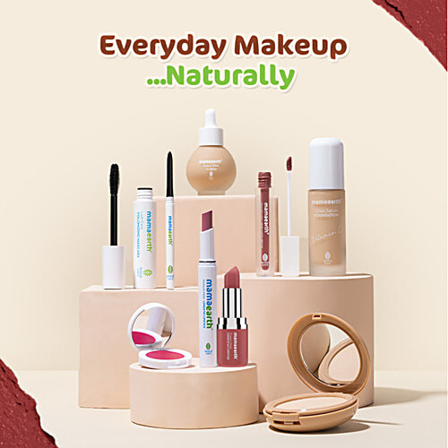 Mamaearth Creamy Matte Long Stay Lipstick, 4.2 g 02 Rose Nude 