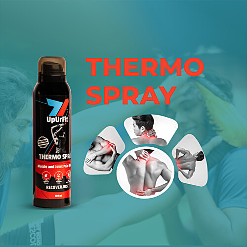UpUrFit Thermo Spray For Muscle & Joint Pain Relief, 150 ml