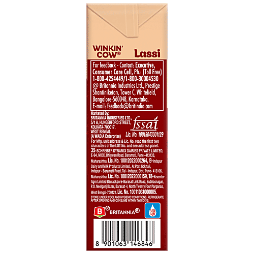 Britannia Mishti Doi Lassi, 180 ml