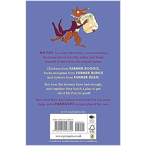 Penguin Random House Fantastic Mr Fox By Roald Dahl, 1 pc