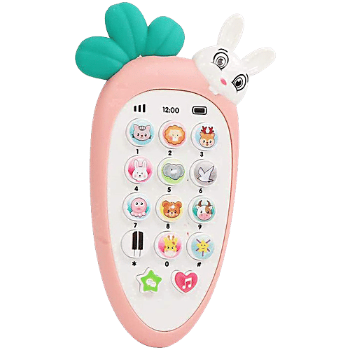 Wembley Radish Style Pretend Play Cell Phone Toy - For Kids, 1 pc  Rabbit, Radish