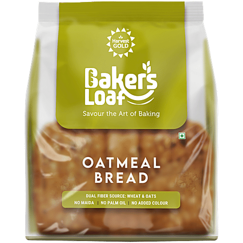 Harvest Gold Baker's Loaf Oatmeal Bread, 350 g