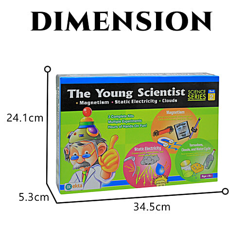 Ekta The Young Scientist Science Series - Set 2, Age 8+, 36 pcs  