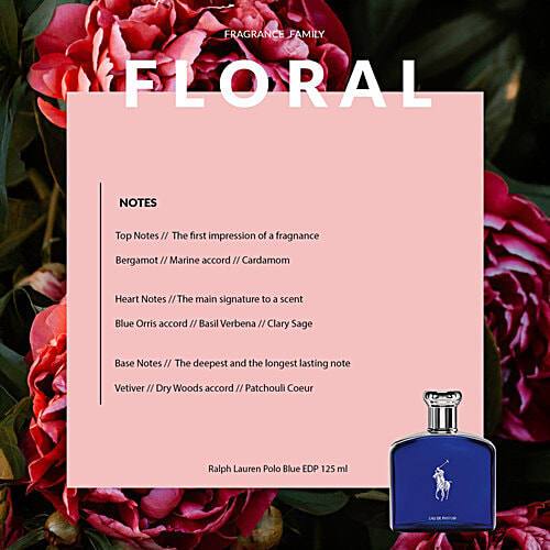 Ralph Lauren Polo Blue Eau De Parfum For Men, 125 ml  