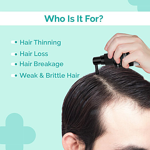 The Derma Co 20% Actives Peptide-Stem Cell Hair Growth Serum, 30 ml  9% Foligen Analupe | 4% Anagain | 3% Copper Peptide | 1% Redensyl, For Hair Growth, Reduces Hair Fall & Breakage, Boosts Hair Growth, Promotes Healthy Scalp, For All Hair Types