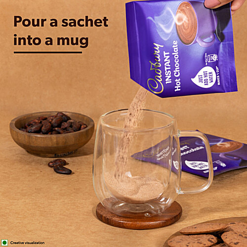 Cadbury Instant Hot Chocolate Powder Mix, 30 g  