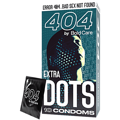 Bold Care Extra Dots Condoms, 10 pcs
