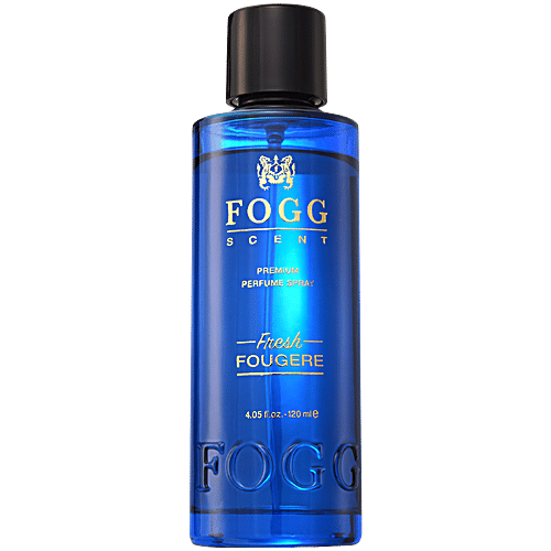 Fogg  Scent Fresh Fougere Premium Perfume Spray, 120 ml  