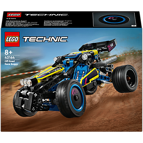 LEGO Technic Off-Road Race Buggy Car Toy - 42164, 219 Pieces, Pack of 1