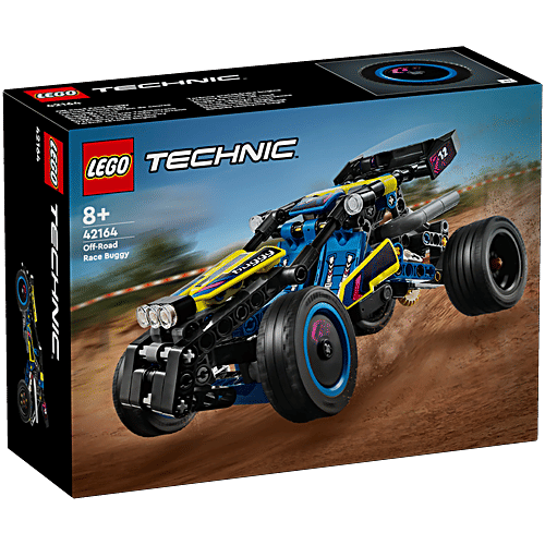 LEGO Technic Off-Road Race Buggy Car Toy - 42164, 219 Pieces, Pack of 1