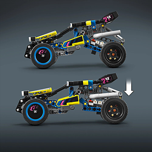 LEGO Technic Off-Road Race Buggy Car Toy - 42164, 219 Pieces, Pack of 1