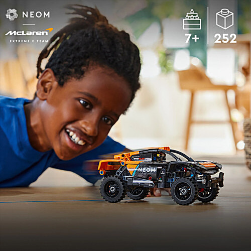 LEGO Technic Neom McLaren Extreme E Race Car - 42166, 252 Pieces, Pack of 1  