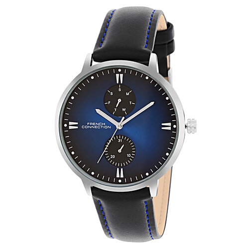 French Connection Blue Dial Analog watch  Mens-FCN066UBL, Medium, 1 pc  