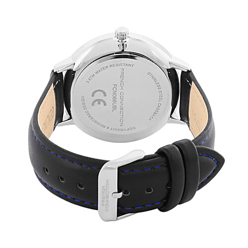 French Connection Blue Dial Analog watch  Mens-FCN066UBL, Medium, 1 pc  