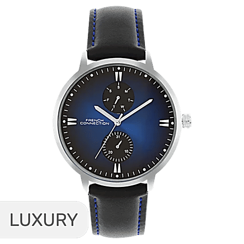 French Connection Blue Dial Analog watch  Mens-FCN066UBL, Medium, 1 pc  
