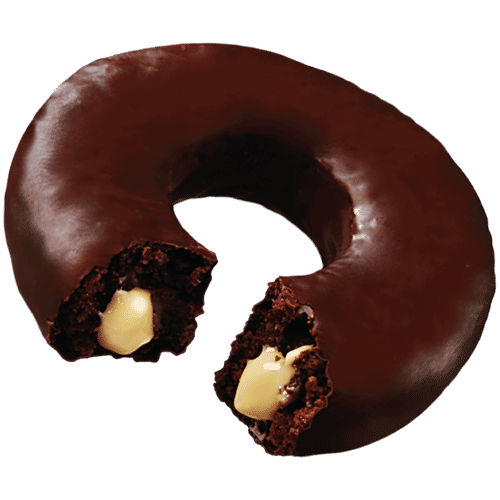 Doowee Choco-Dipped Donut With Bavarian Filling, 28 g  