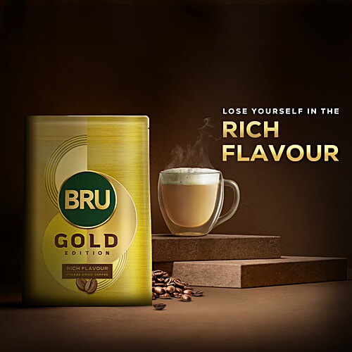 BRU Gold Edition Freeze Dried Coffee, 200 g