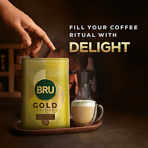 BRU Gold Edition Freeze Dried Coffee, 200 g