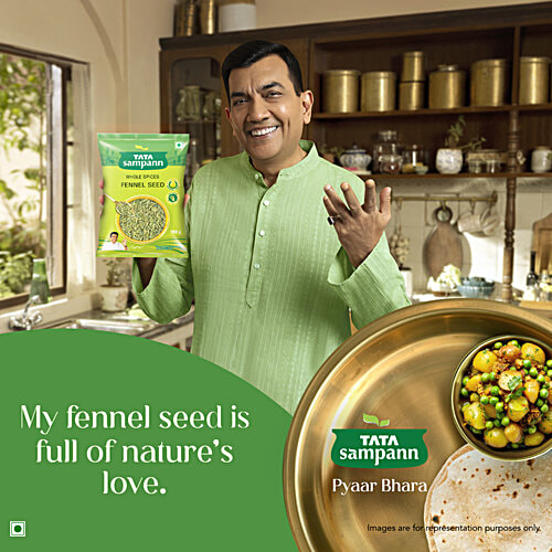 Tata Sampann Fennel Seed/Saunf With Natural Oils, 200 g With Natural Oils, Rich Aroma