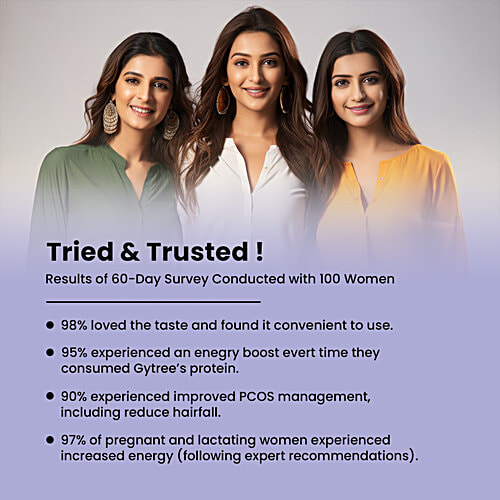 Gytree Total Strength Support Protein Powder - Chocolate, 500 g Pouch Dual Plant Based Protein, For Immunity & Metabolism, No Added sugar, No Gluten, Lactose Free