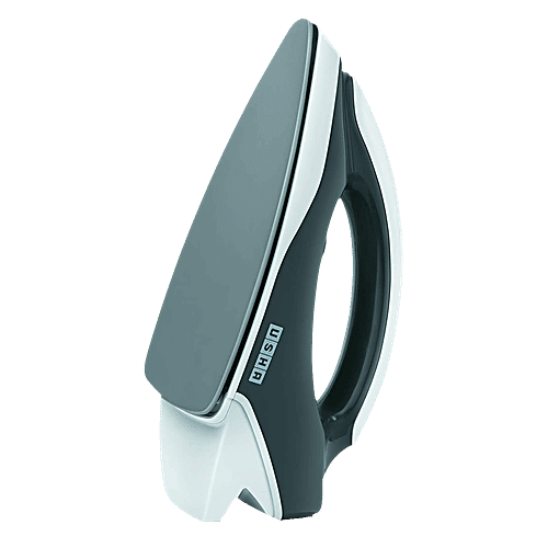 Usha Aurora 1000 Watts Dry Iron (Weilburger Soleplate, AU1000WD, Grey), 1 Unit  
