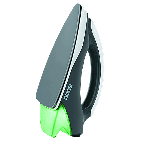 Usha Aurora 1000 Watts Dry Iron (Weilburger Soleplate, AU1000WD, Grey), 1 Unit  