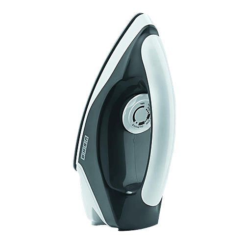 Usha Aurora 1000 Watts Dry Iron (Weilburger Soleplate, AU1000WD, Grey), 1 Unit  