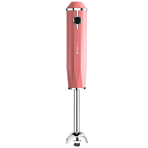 Bajaj Electricals Juvel 300-Watt Hand Blender (Pentaflow Breaker System, Pink), 1 Unit